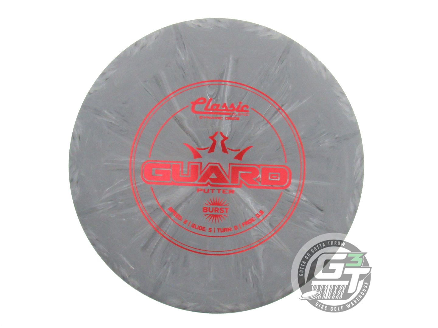 Dynamic Discs Classic Blend Burst Guard Putter Golf Disc (Individually Listed)
