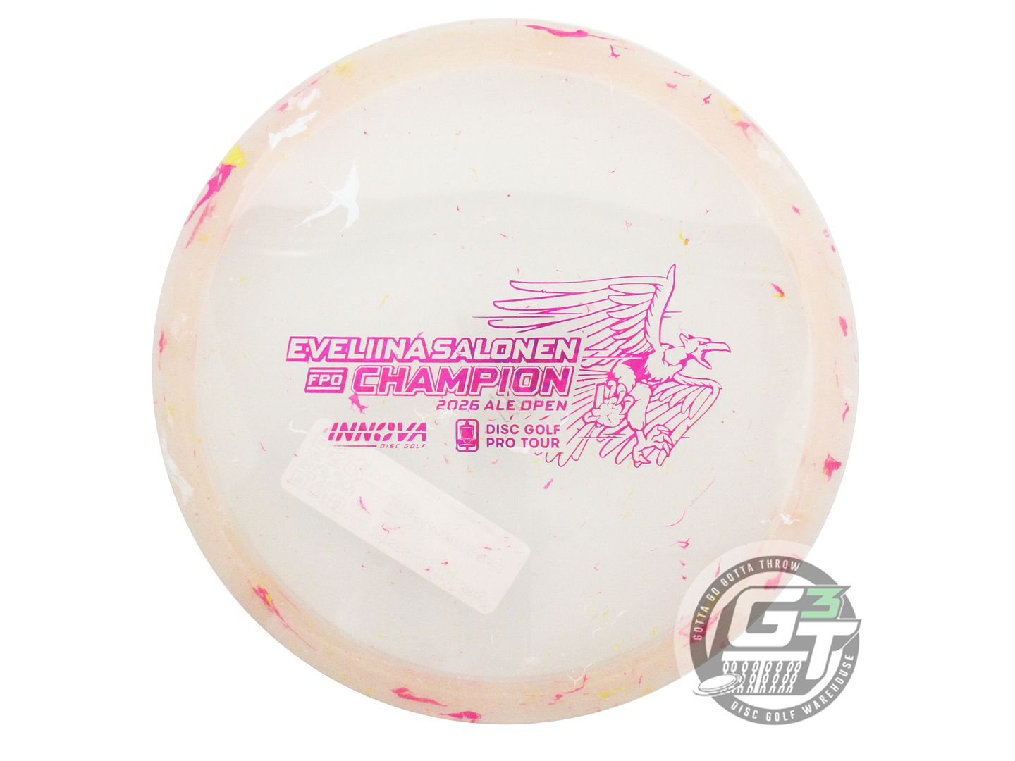 Innova Limited Edition 2026 Tour Series Eveliina Salonen Ale Open Commemorative Party Time Champion Roc3 Midrange Golf Disc (Individually Listed)