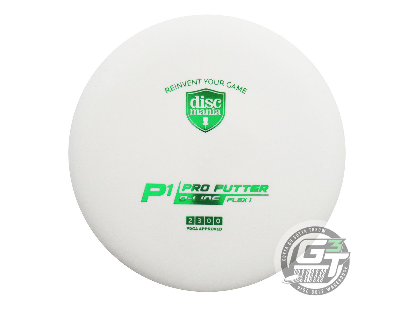 Discmania Originals D-Line Flex 1 P1 Putter Golf Disc (Individually Listed)