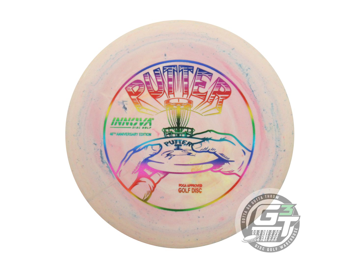 Innova Limited Edition 40th Anniversary Galactic Pro Aviar Putter Golf Disc (Individually Listed)