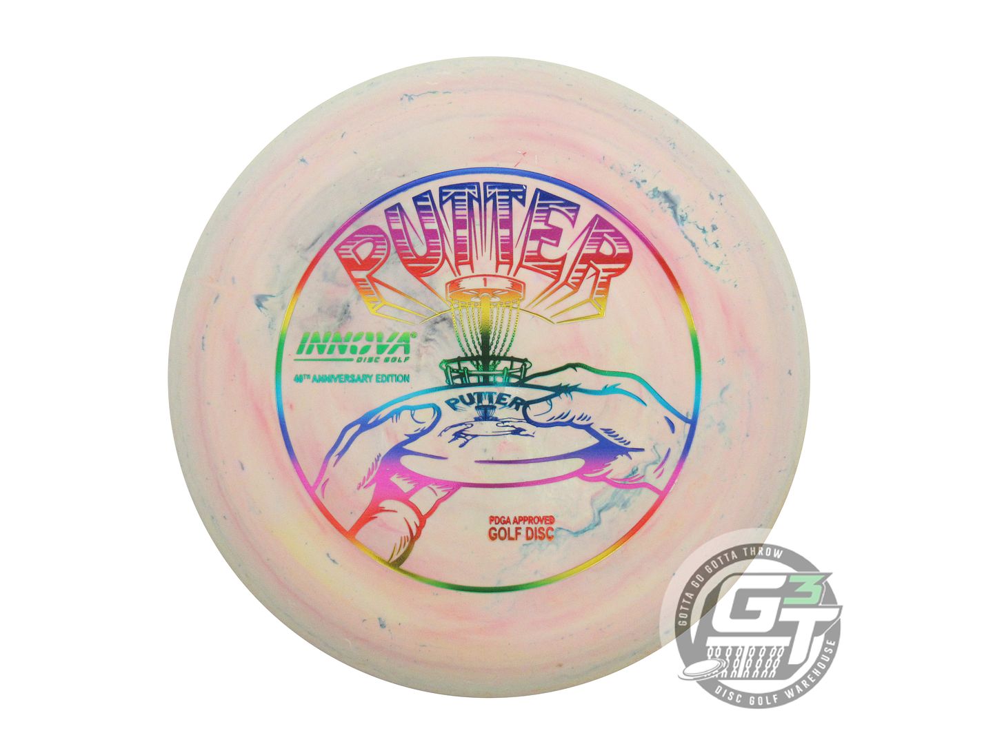 Innova Limited Edition 40th Anniversary Galactic Pro Aviar Putter Golf Disc (Individually Listed)