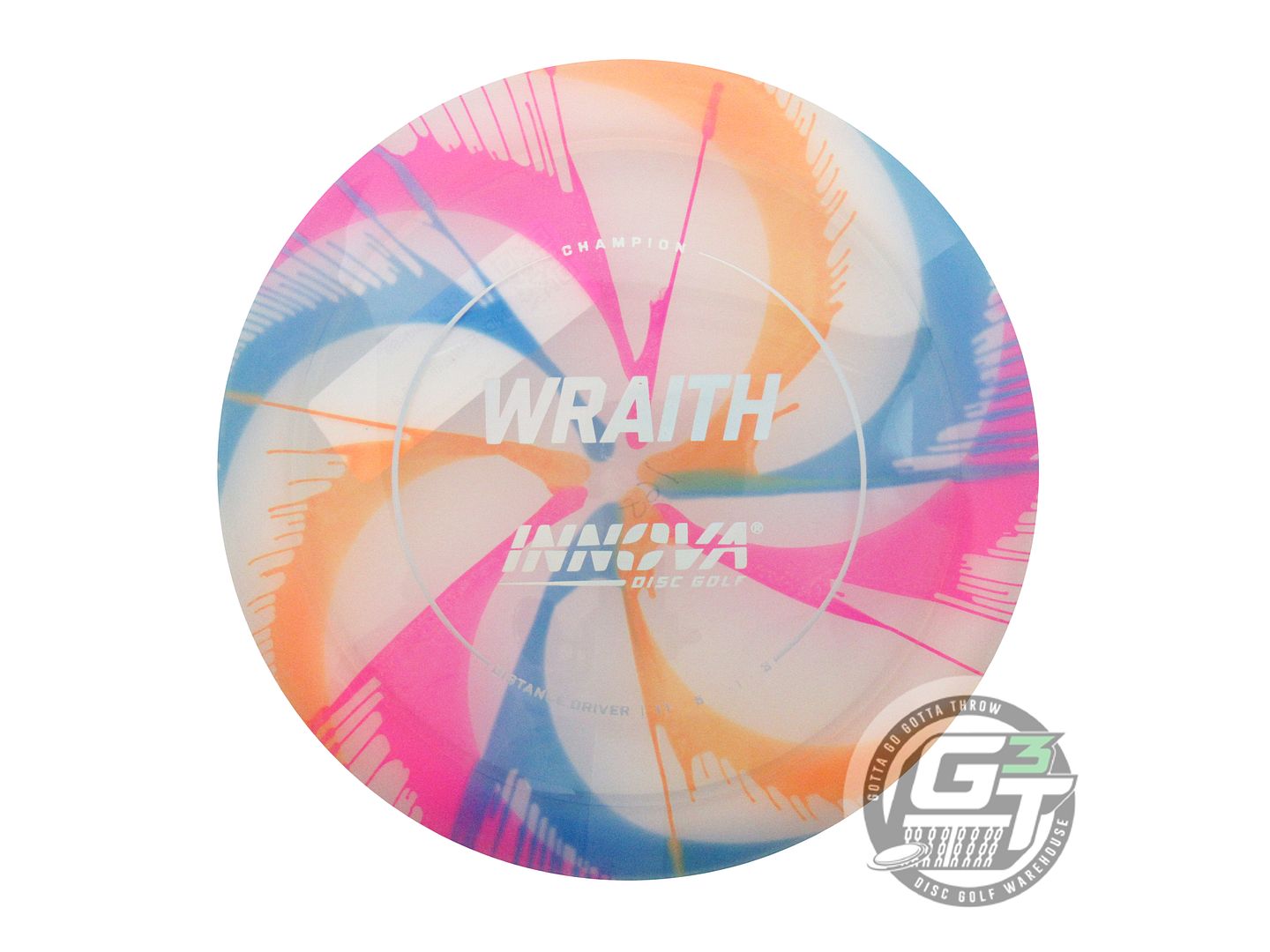 Innova I-Dye Champion Wraith Distance Driver Golf Disc (Individually Listed)