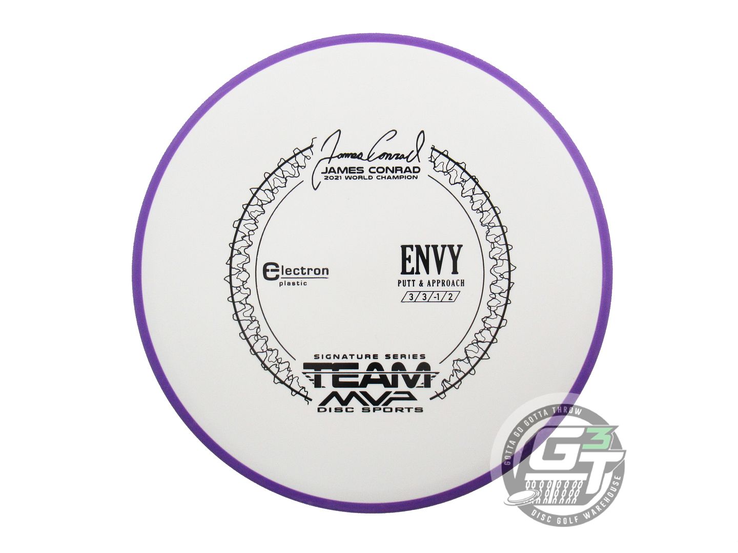 Axiom Electron Envy [James Conrad 1X] Putter Golf Disc (Individually Listed)