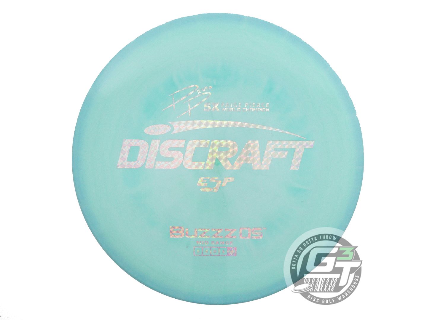 Discraft ESP Buzzz OS [Paige Pierce 5X] Midrange Golf Disc (Individually Listed)