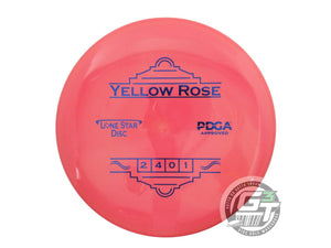 Lone Star Bravo Yellow Rose Putter Golf Disc (Individually Listed)