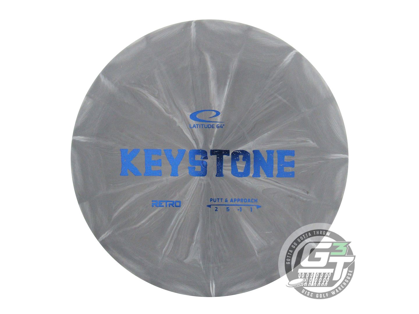 Latitude 64 Retro Burst Keystone Putter Golf Disc (Individually Listed)