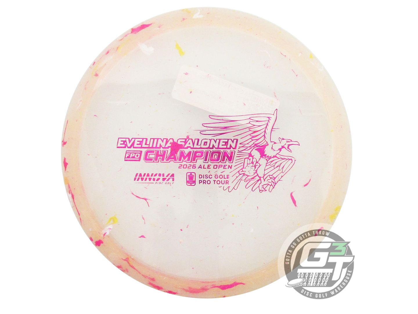 Innova Limited Edition 2026 Tour Series Eveliina Salonen Ale Open Commemorative Party Time Champion Roc3 Midrange Golf Disc (Individually Listed)