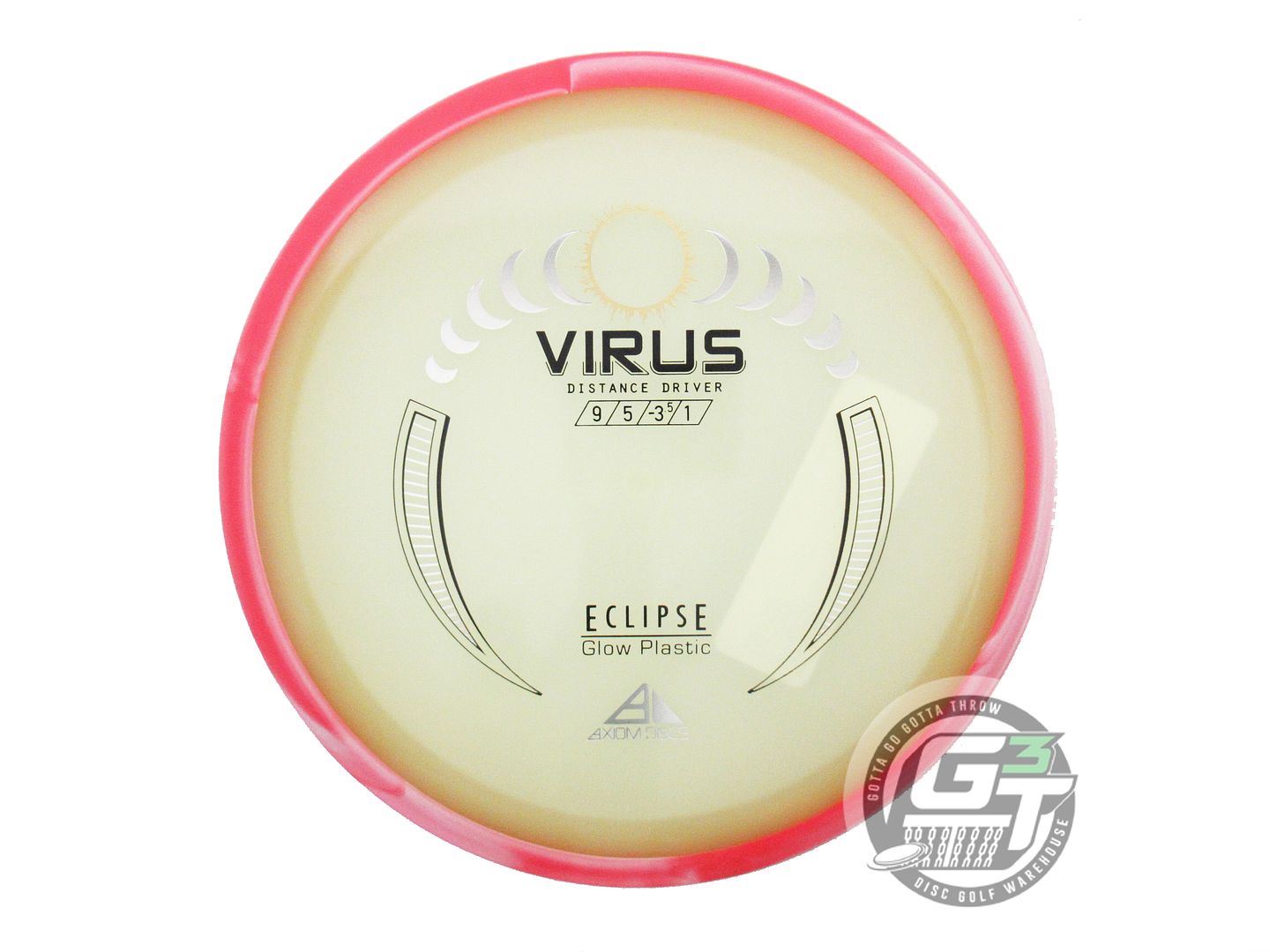Axiom Eclipse 2.0 Glow Proton Virus Distance Driver Golf Disc (Individually Listed)