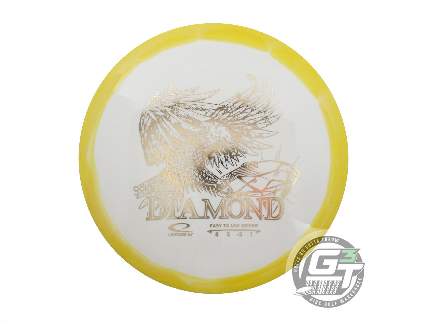 Latitude 64 Gold Orbit Diamond Fairway Driver Golf Disc (Individually Listed)