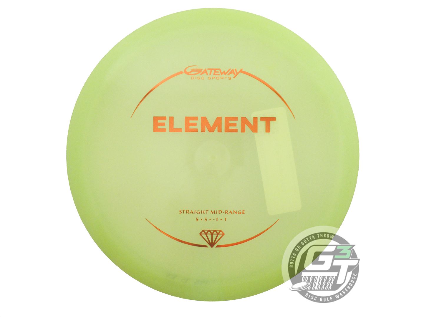 Gateway Diamond Element Midrange Golf Disc (Individually Listed)
