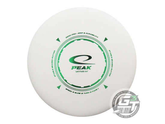 Latitude 64 Zero Pro Peak Putter Golf Disc (Individually Listed)