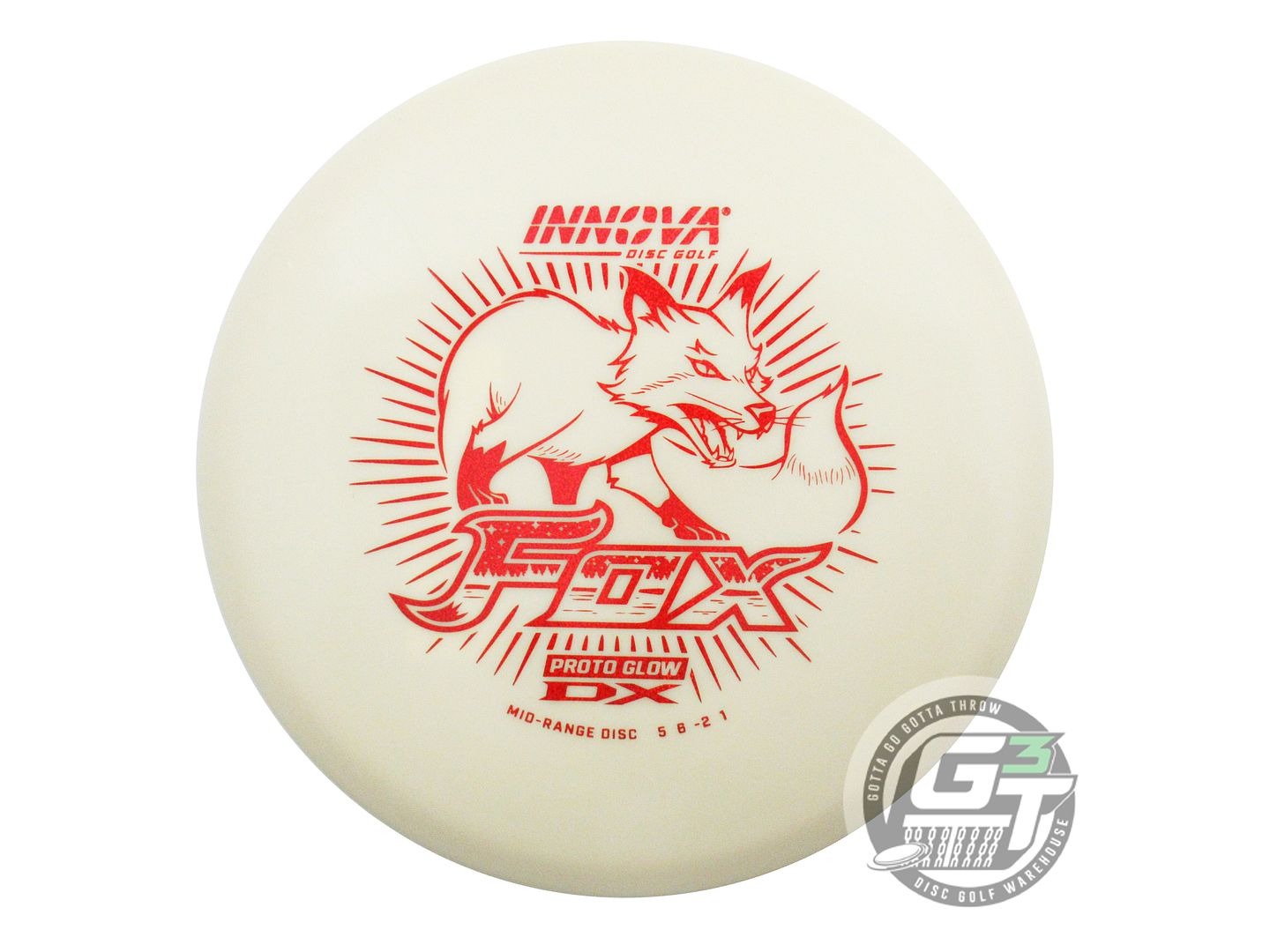 Innova Proto Glow DX Fox Midrange Golf Disc (Individually Listed)