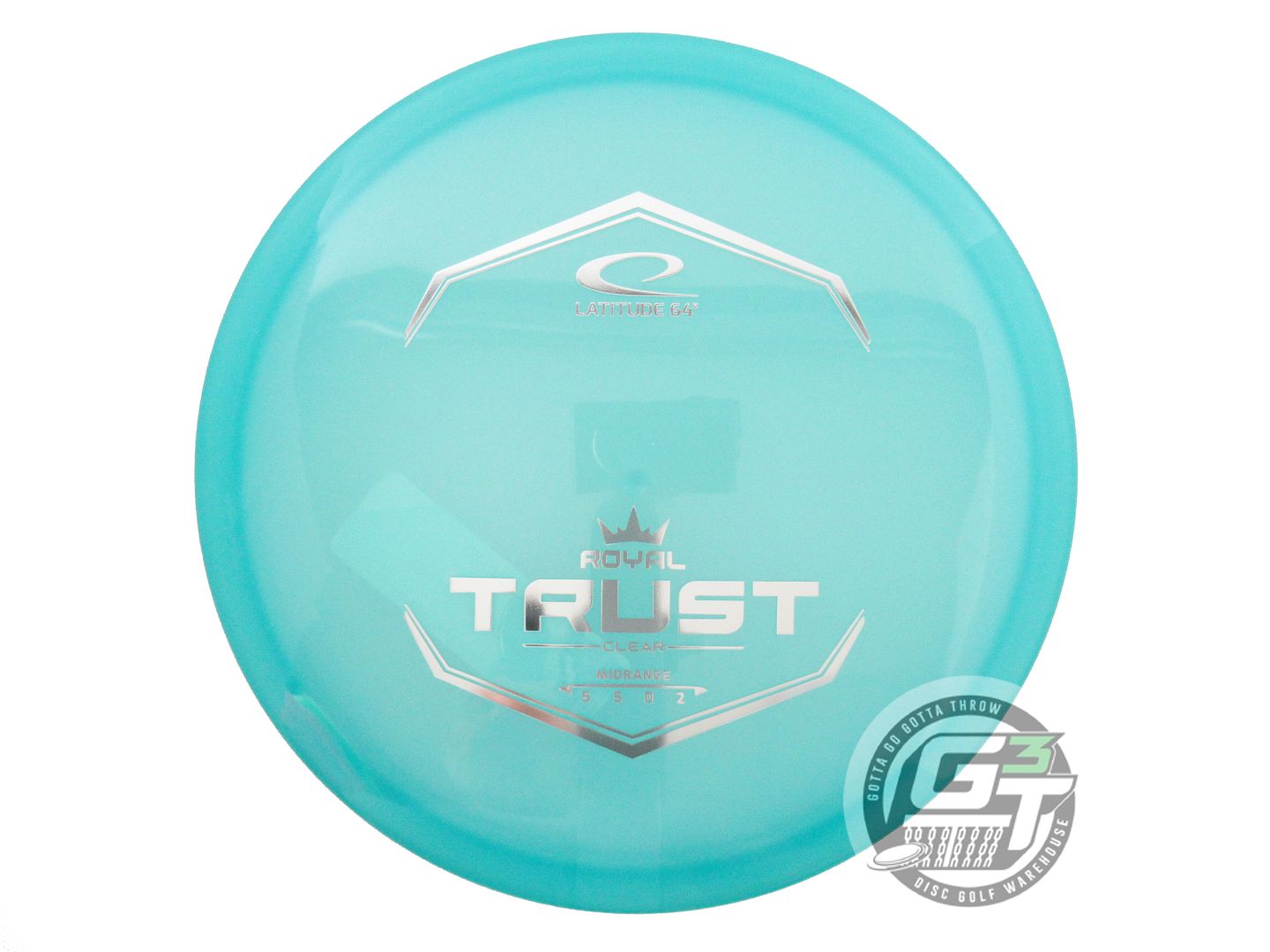 Latitude 64 Royal Clear Trust Midrange Golf Disc (Individually Listed)