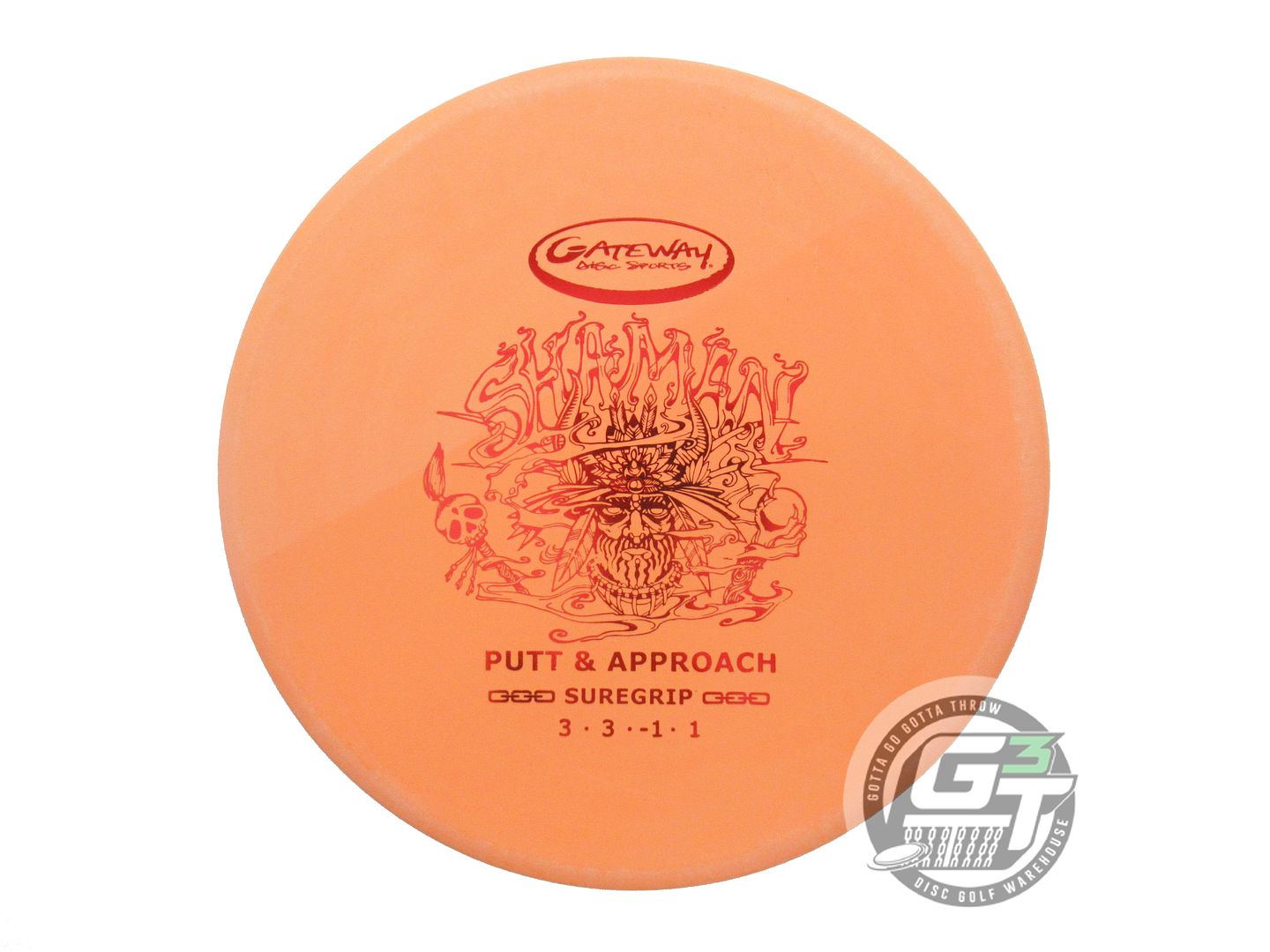 Gateway Sure Grip Super Soft Shaman Putter Golf Disc (Individually Listed)