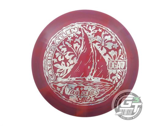 DGA Limited Edition 2023 Tour Series Catrina Allen Swirl Tour Series Sail Distance Driver Golf Disc (Individually Listed)