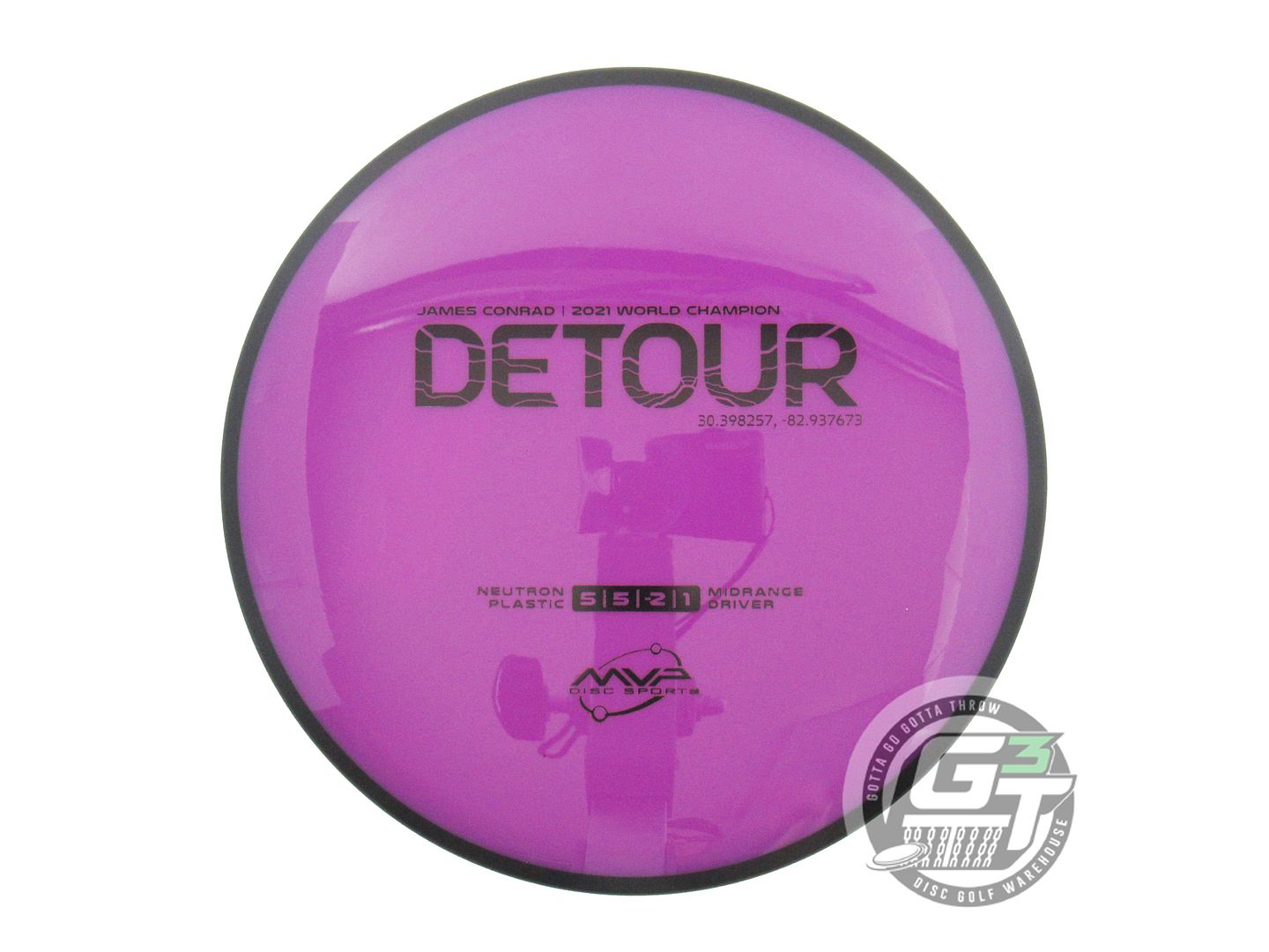 MVP Neutron Detour [James Conrad 1X] Midrange Golf Disc (Individually Listed)