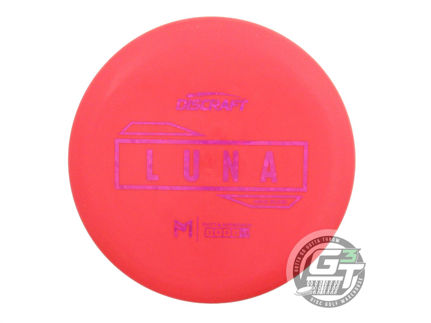 Discraft Paul McBeth Signature Putter Line Luna Putter Golf Disc (Individually Listed)