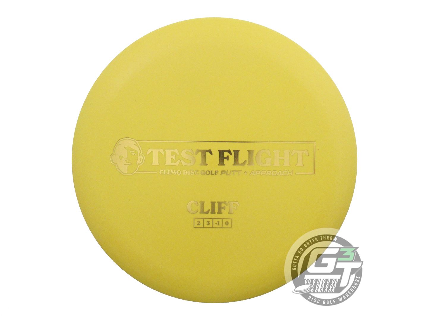 Climo Test Flight Trophy Line Cliff Putter Golf Disc (Individually Listed)