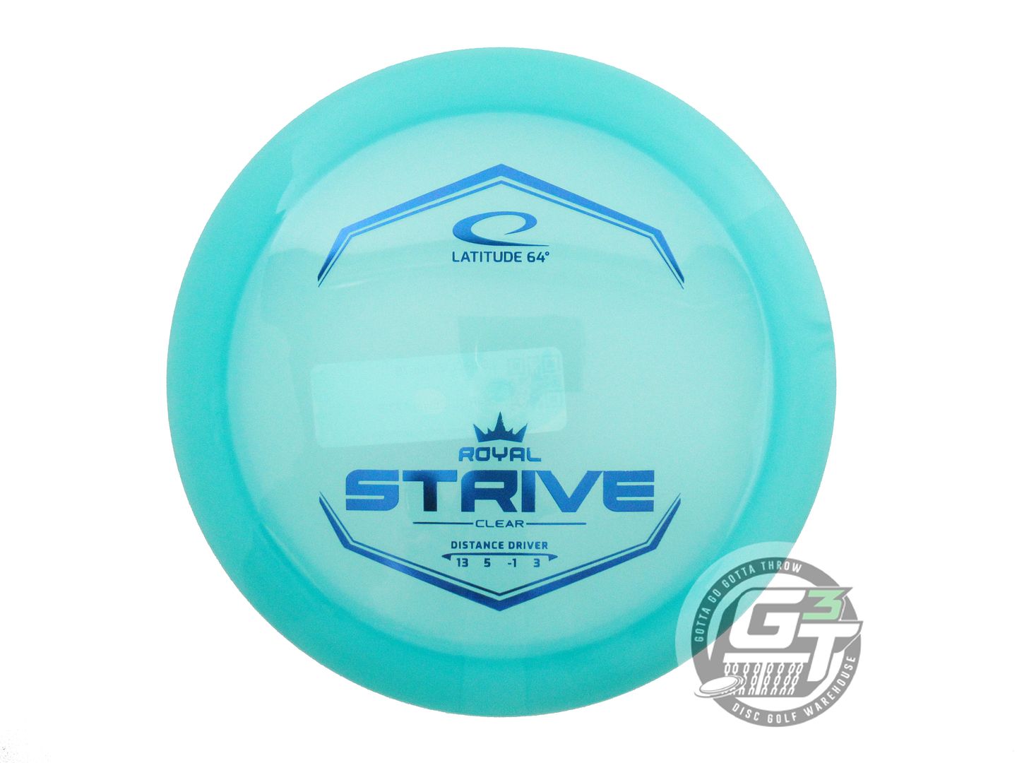 Latitude 64 Royal Clear Strive Distance Driver Golf Disc (Individually Listed)