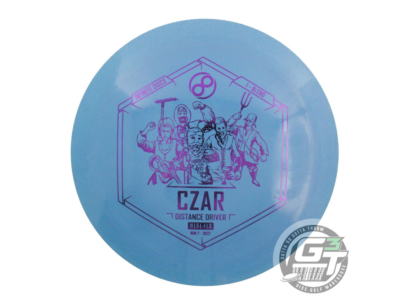 Infinite Discs I-Blend Czar Distance Driver Golf Disc (Individually Listed)
