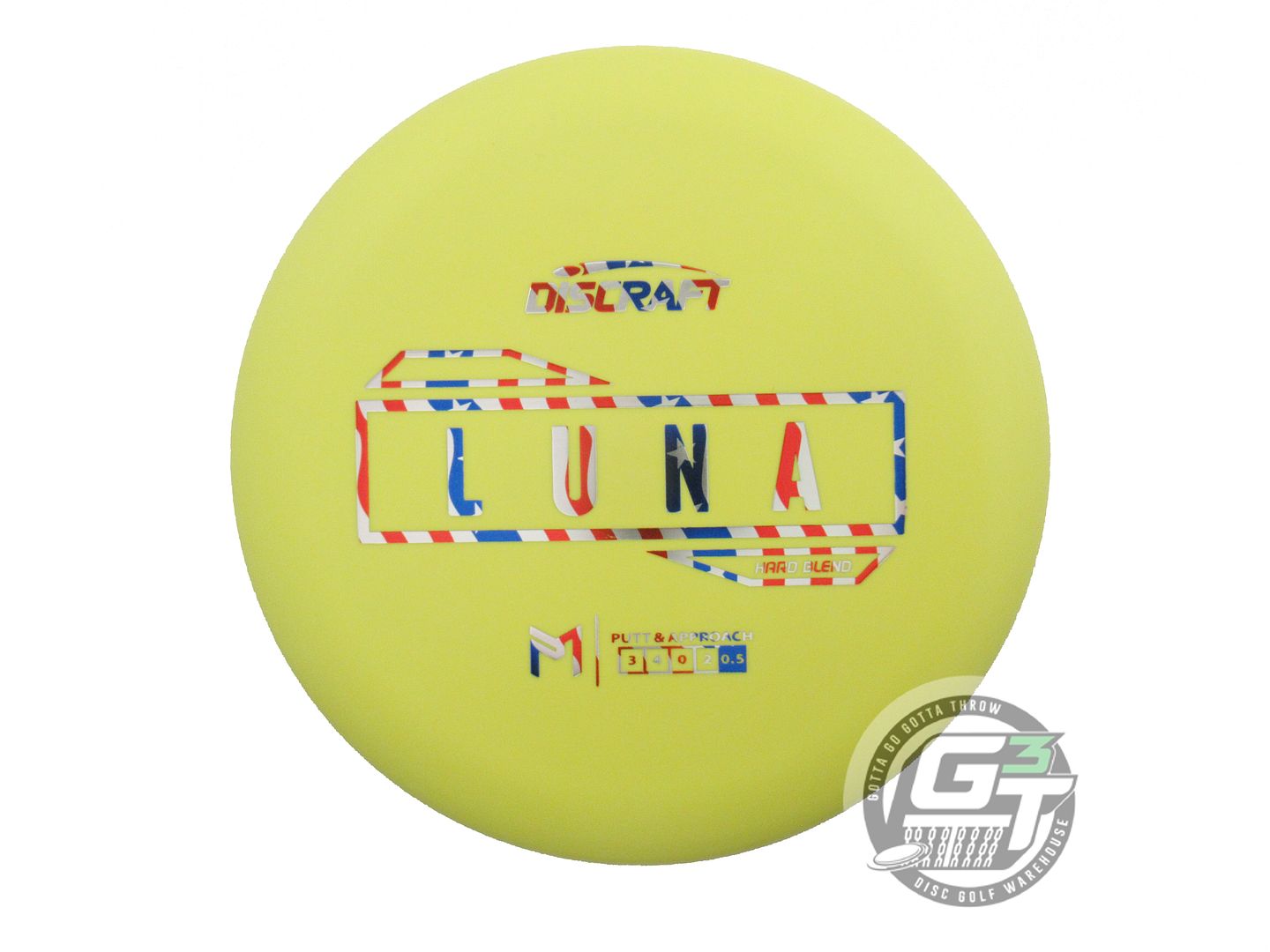 Discraft Paul McBeth Signature Putter Line Luna Putter Golf Disc (Individually Listed)