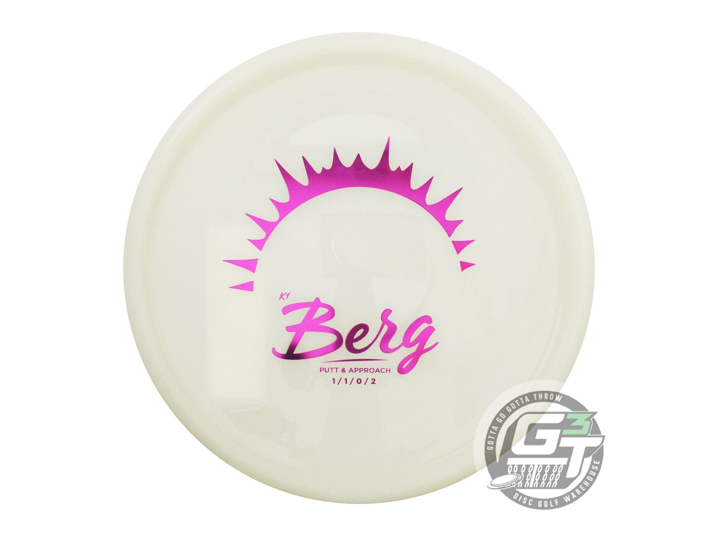 Kastaplast Glow K1 Berg Putter Golf Disc (Individually Listed)