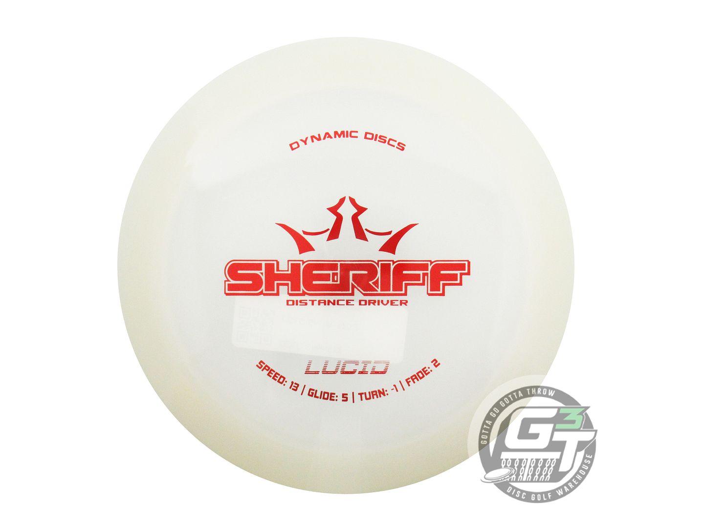 Dynamic Discs Lucid Sheriff Distance Driver Golf Disc (Individually Listed)