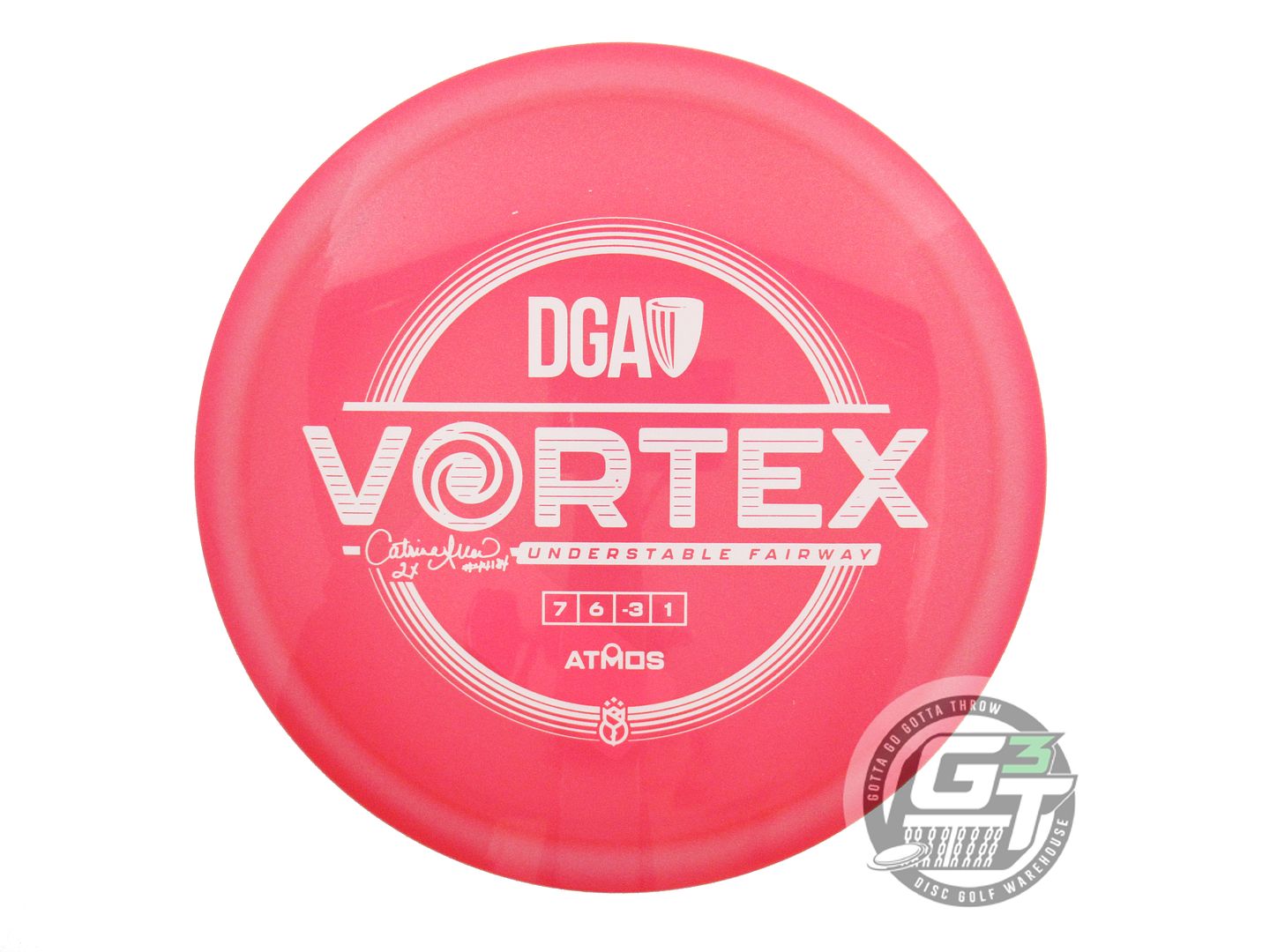 DGA Atmos Vortex [Catrina Allen 2X] Fairway Driver Golf Disc (Individually Listed)