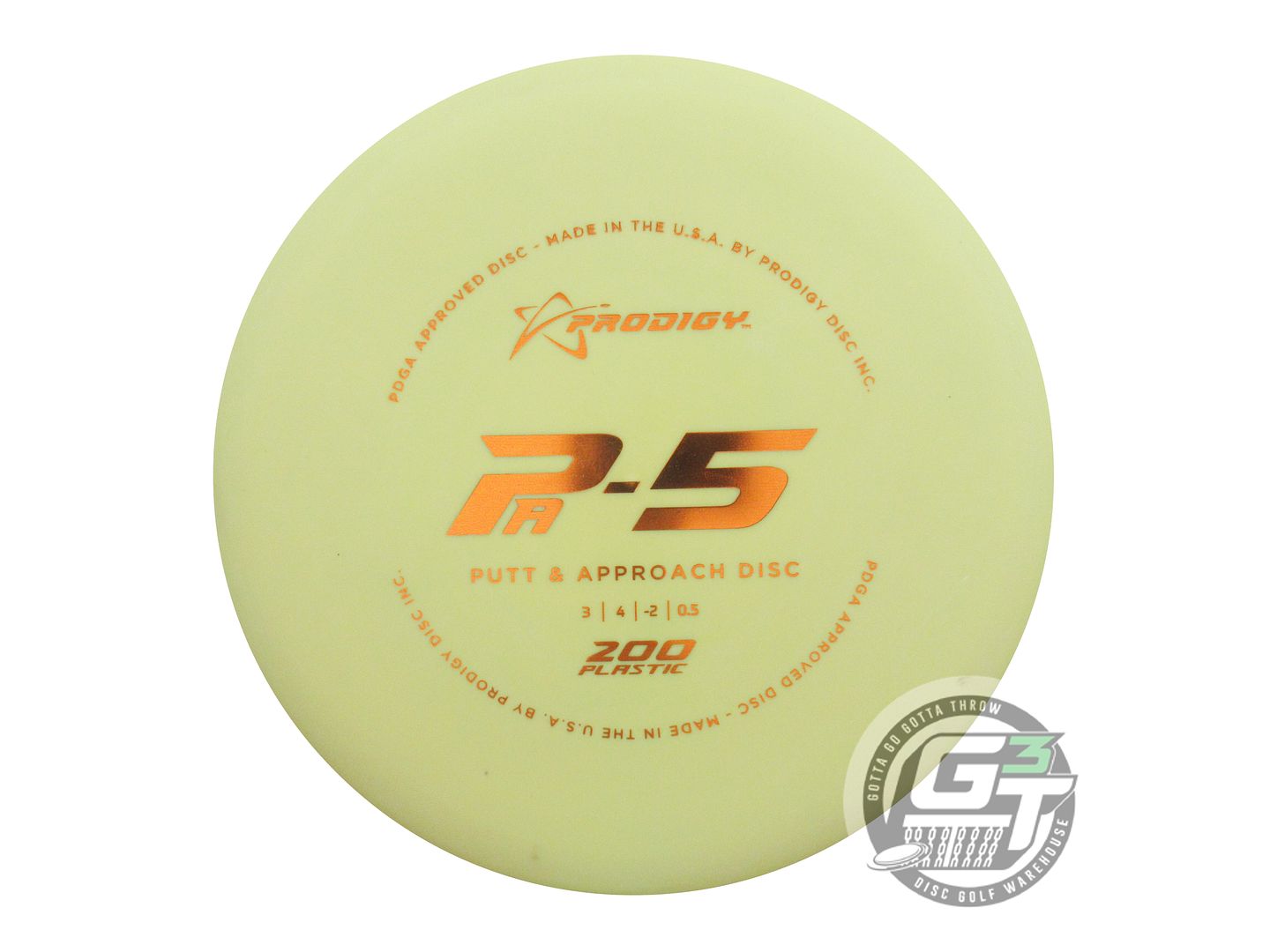 Prodigy 200 Series PA5 Putter Golf Disc (Individually Listed)