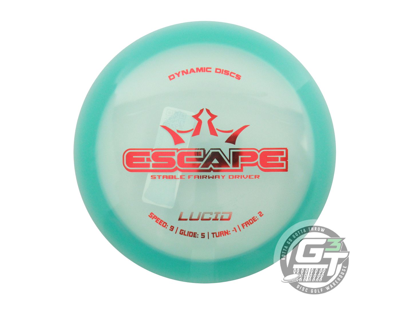 Dynamic Discs Lucid Escape Fairway Driver Golf Disc (Individually Listed)