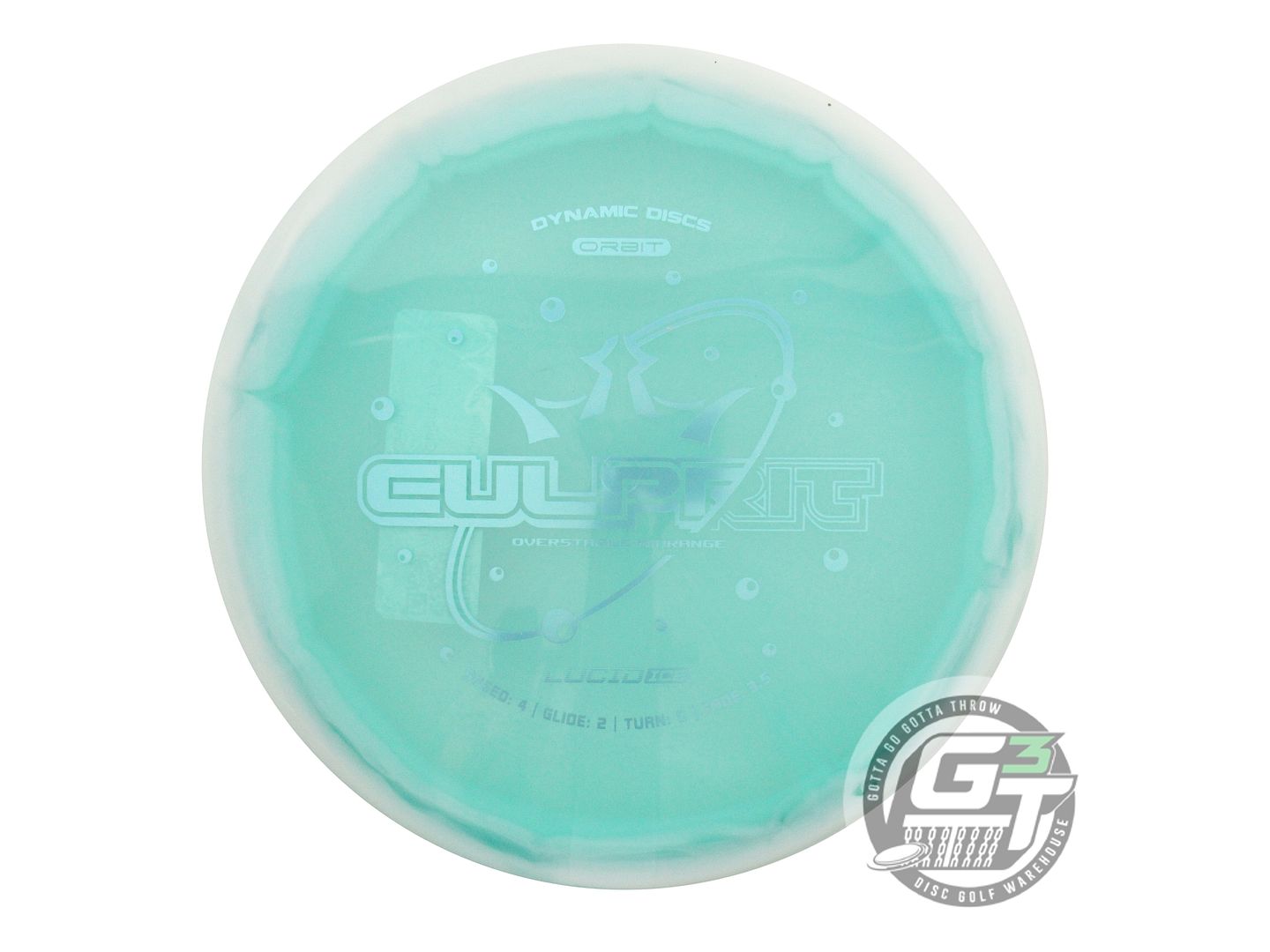 Dynamic Discs Lucid Ice Orbit Culprit Midrange Golf Disc (Individually Listed)