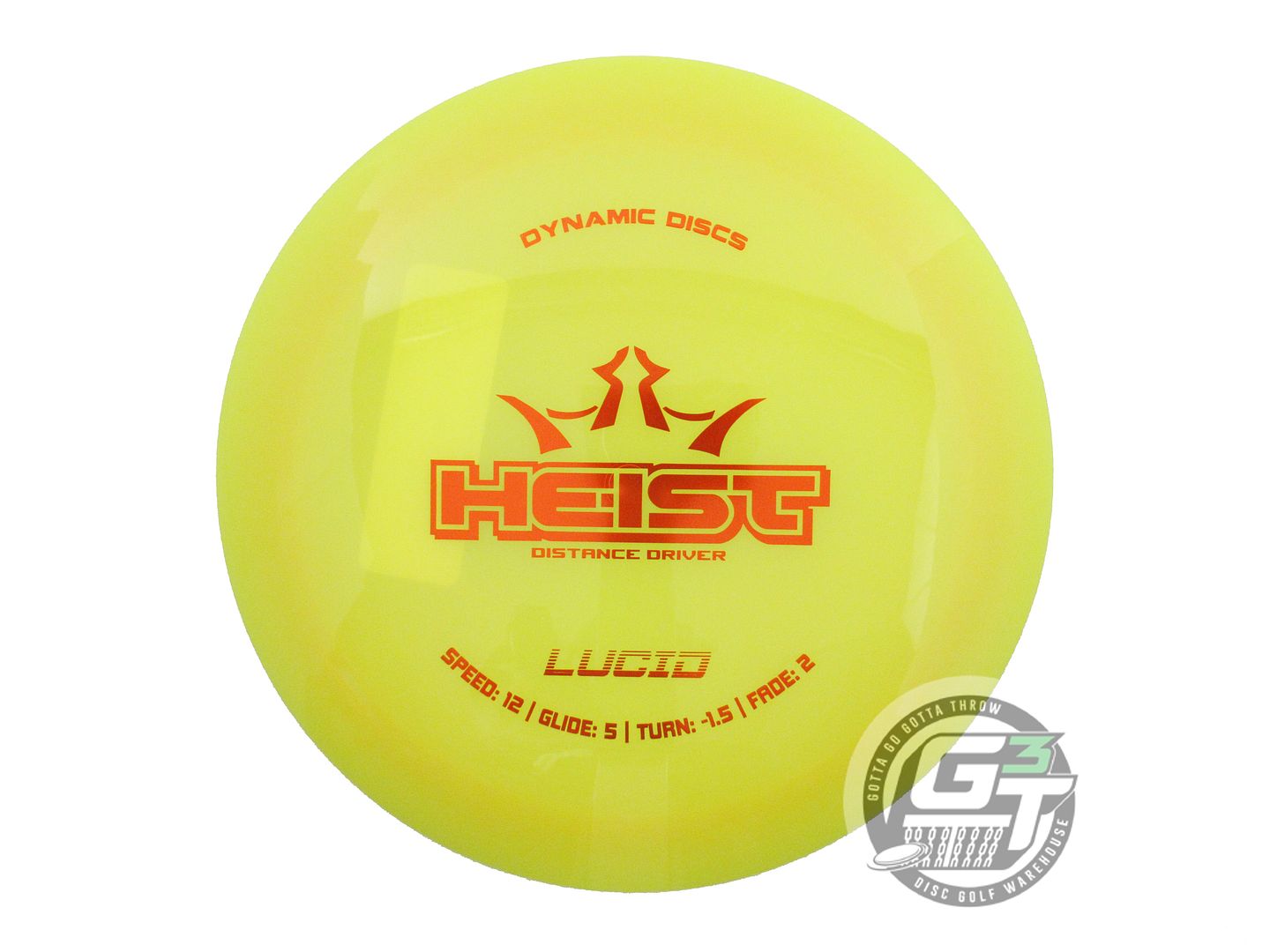 Dynamic Discs Lucid Heist Distance Driver Golf Disc (Individually Listed)