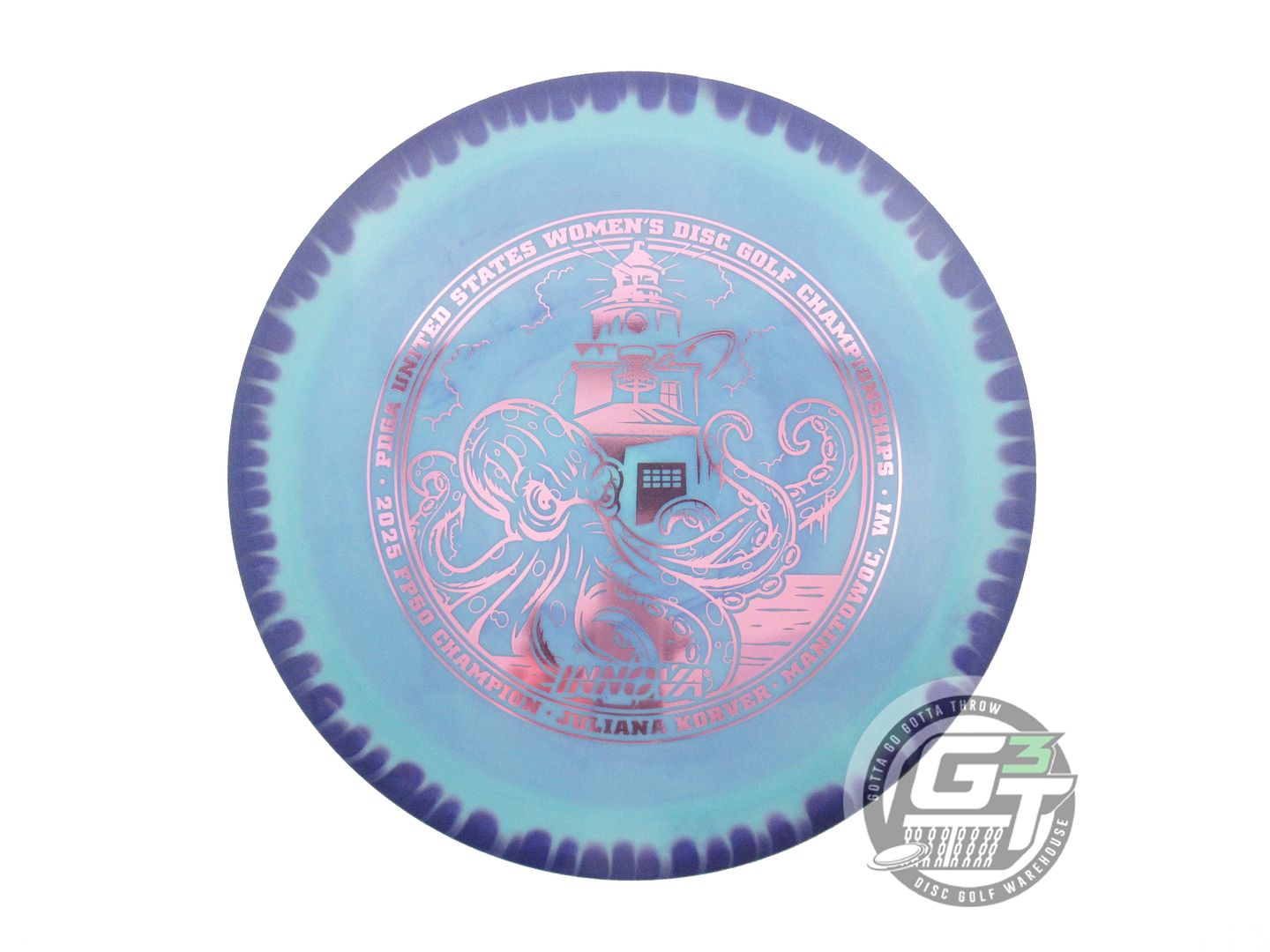 Innova Limited Edition 2025 Tour Series Juliana Korver USWDGC FP50 Commemorative Halo Star Tern Distance Driver Golf Disc (Individually Listed)
