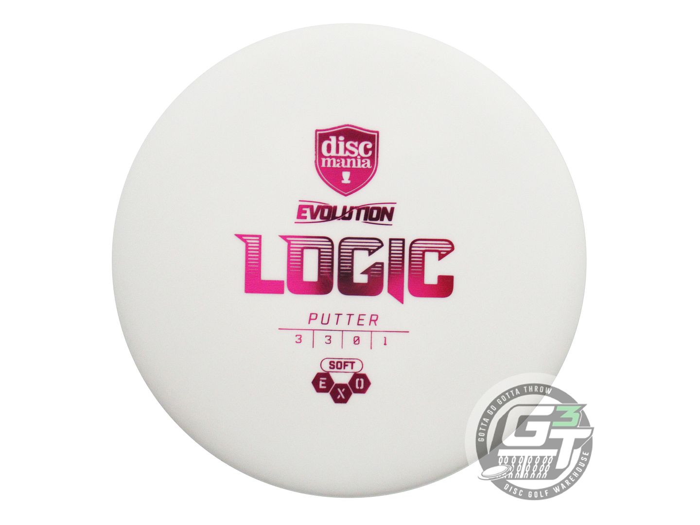 Discmania Evolution Exo Soft Logic Putter Golf Disc (Individually Listed)