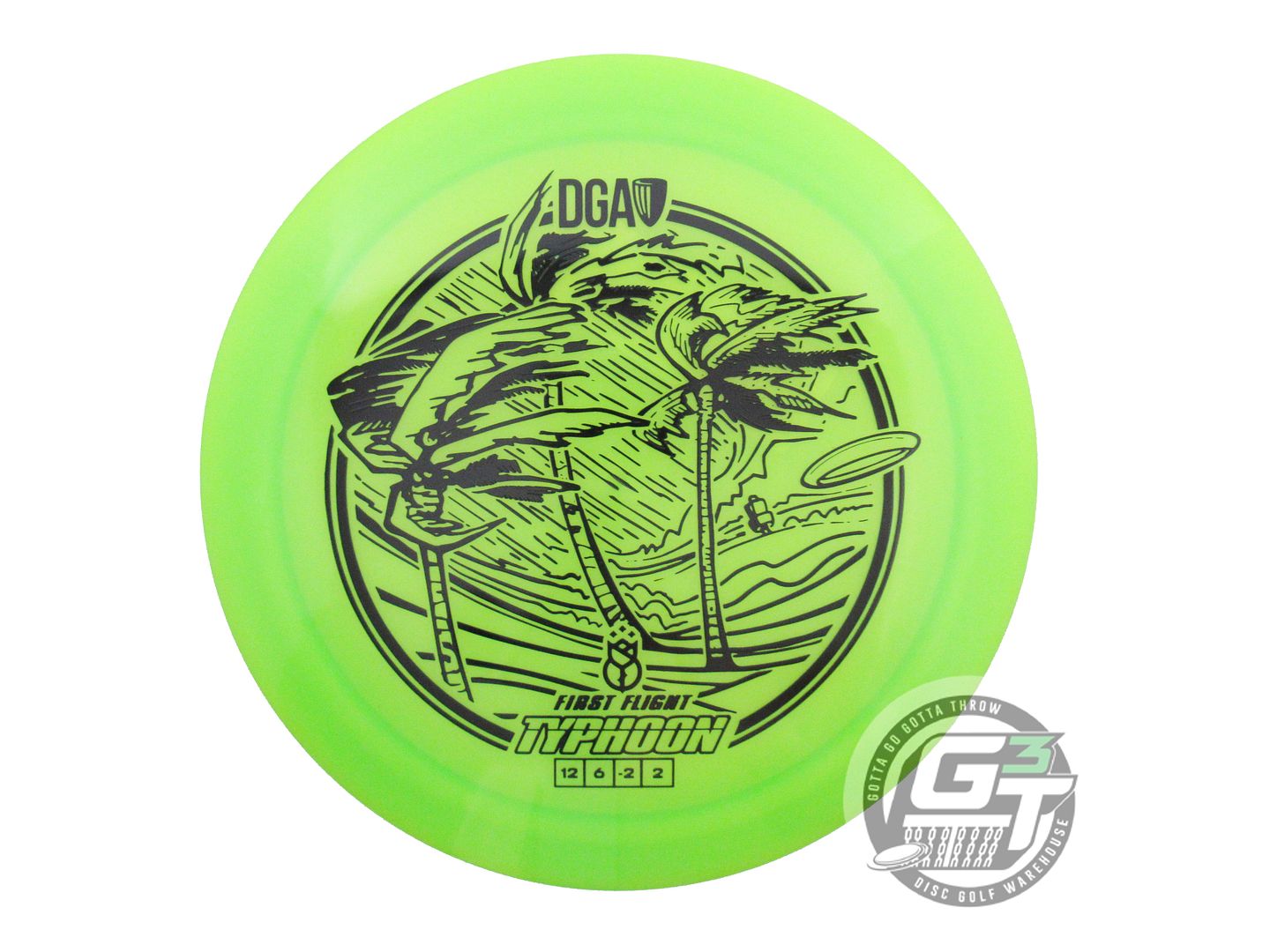 DGA First Run ProLine Typhoon [Catrina Allen 2X] Distance Driver Golf Disc (Individually Listed)