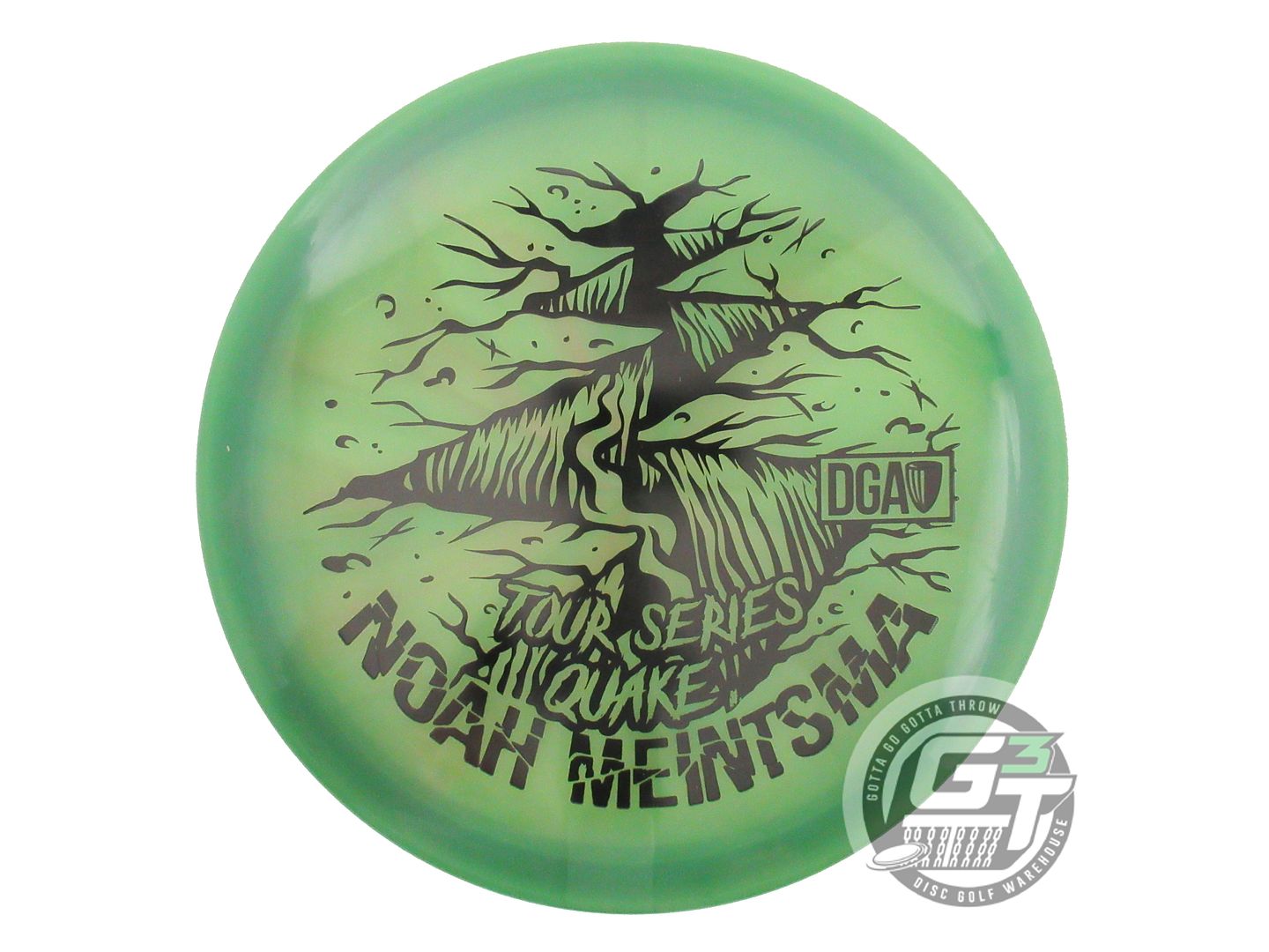 DGA Limited Edition 2023 Tour Series Noah Meintsma Swirl Tour Series Quake Midrange Golf Disc (Individually Listed)