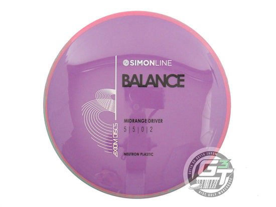 Axiom Simon Line Neutron Balance [Simon Lizotte] Midrange Golf Disc (Individually Listed)