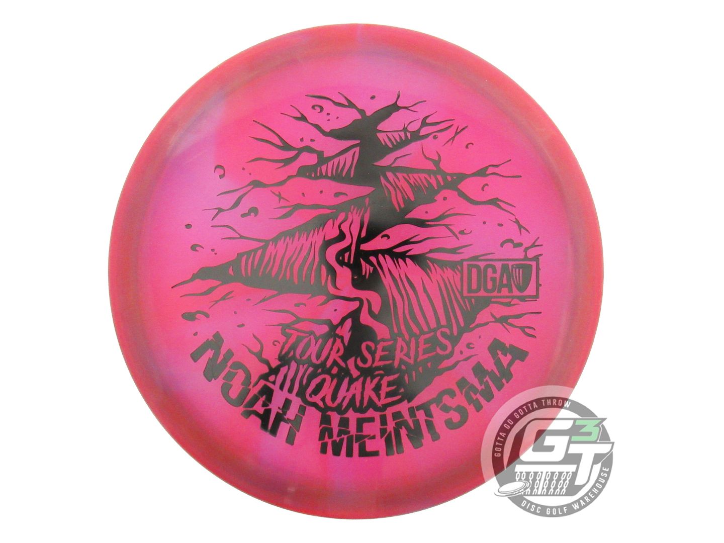 DGA Limited Edition 2023 Tour Series Noah Meintsma Swirl Tour Series Quake Midrange Golf Disc (Individually Listed)