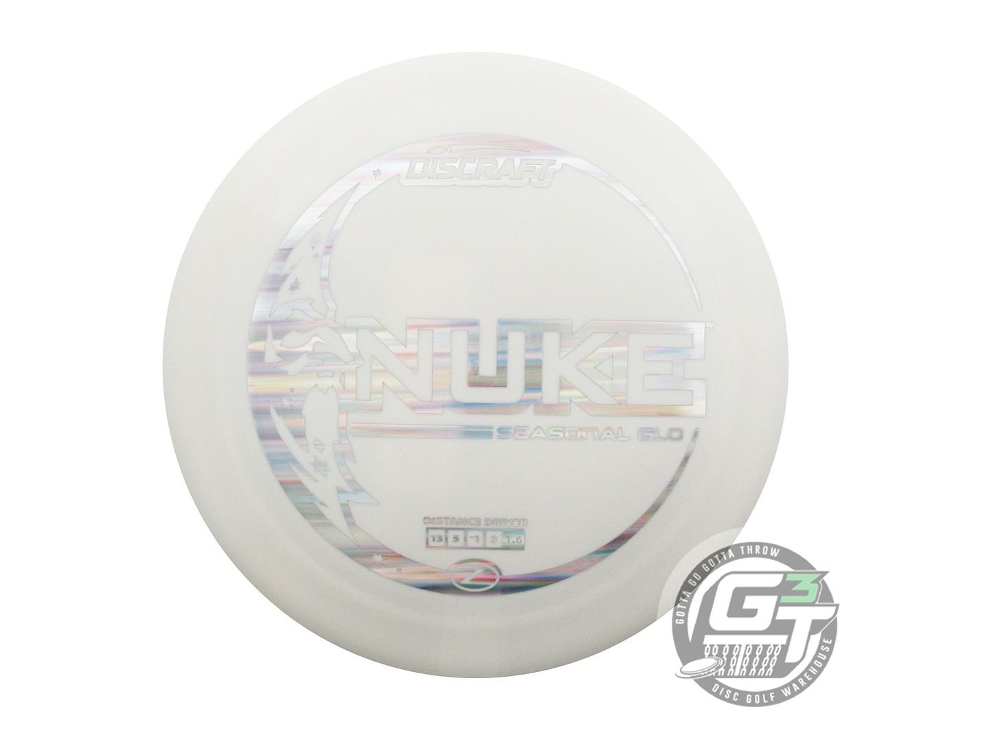 Discraft Seasonal Glo Z Nuke Distance Driver Golf Disc (Individually Listed)