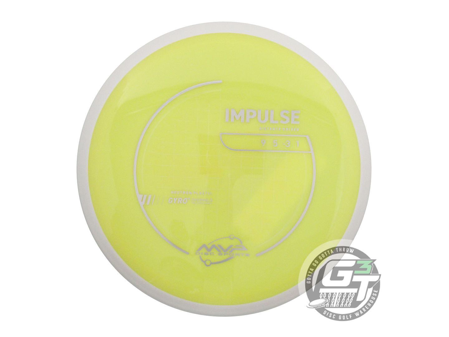 MVP Neutron Impulse Distance Driver Golf Disc (Individually Listed)
