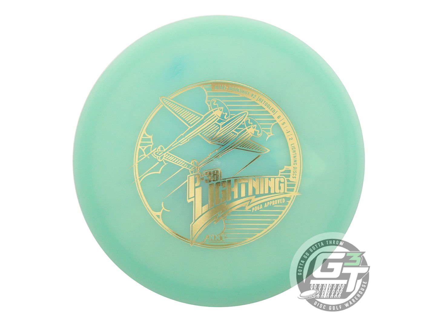 Lightning NXT P-38 #2 Hookshot Fairway Driver Golf Disc (Individually Listed)