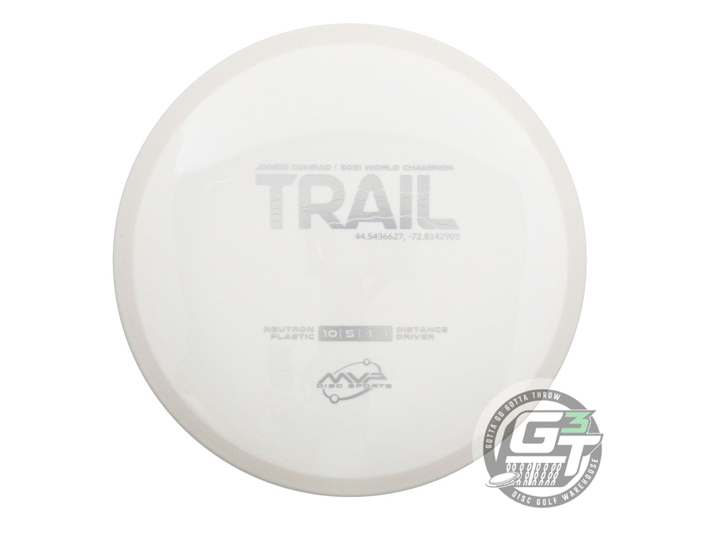 MVP Neutron Trail [James Conrad 1X] Distance Driver Golf Disc (Individually Listed)