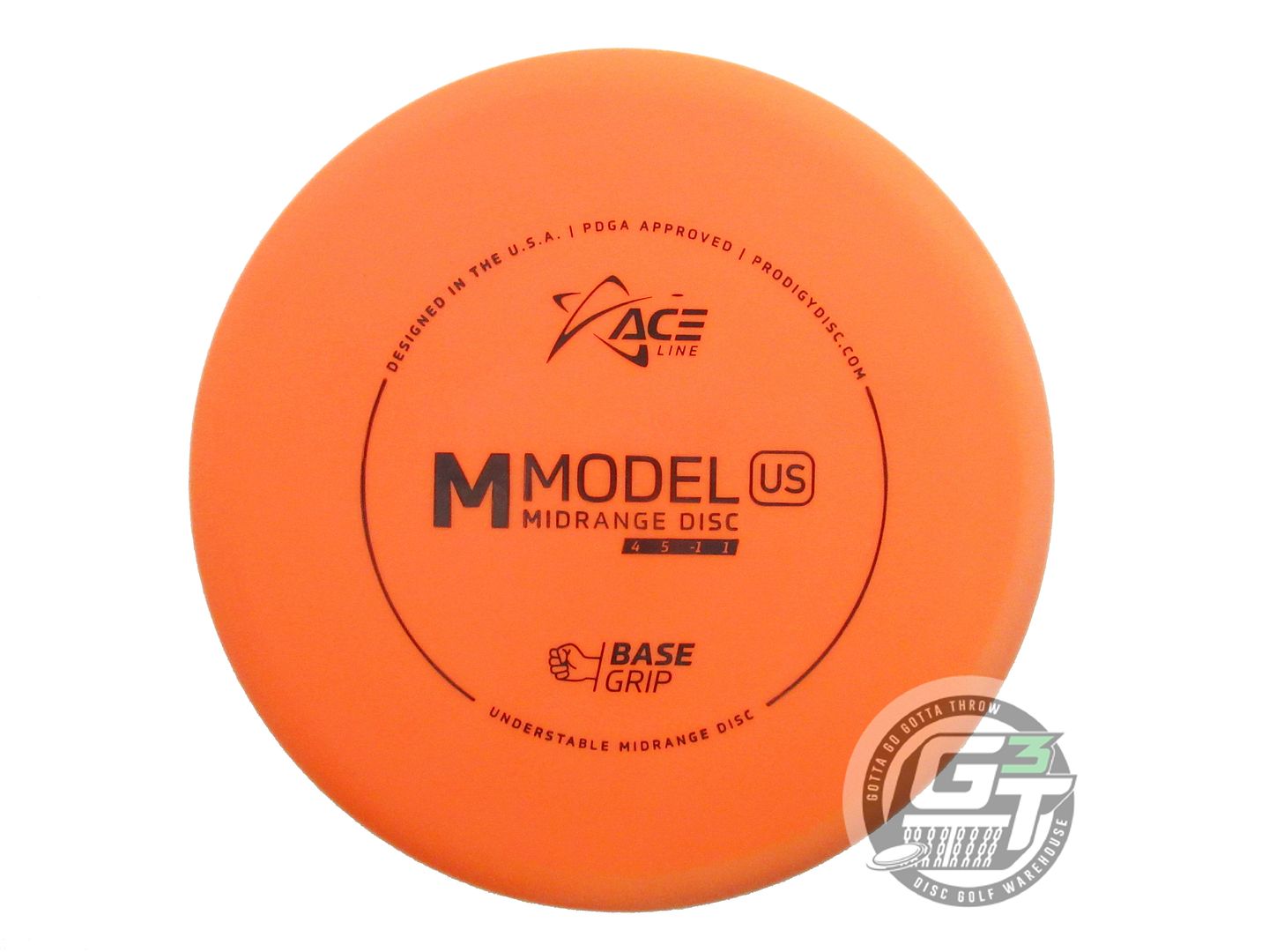 Prodigy Ace Line Base Grip M Model US Golf Disc (Individually Listed)