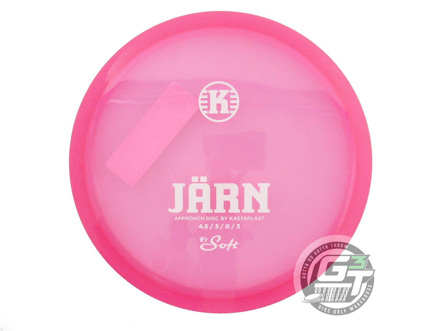 Kastaplast K1 Soft Jarn Midrange Golf Disc (Individually Listed)
