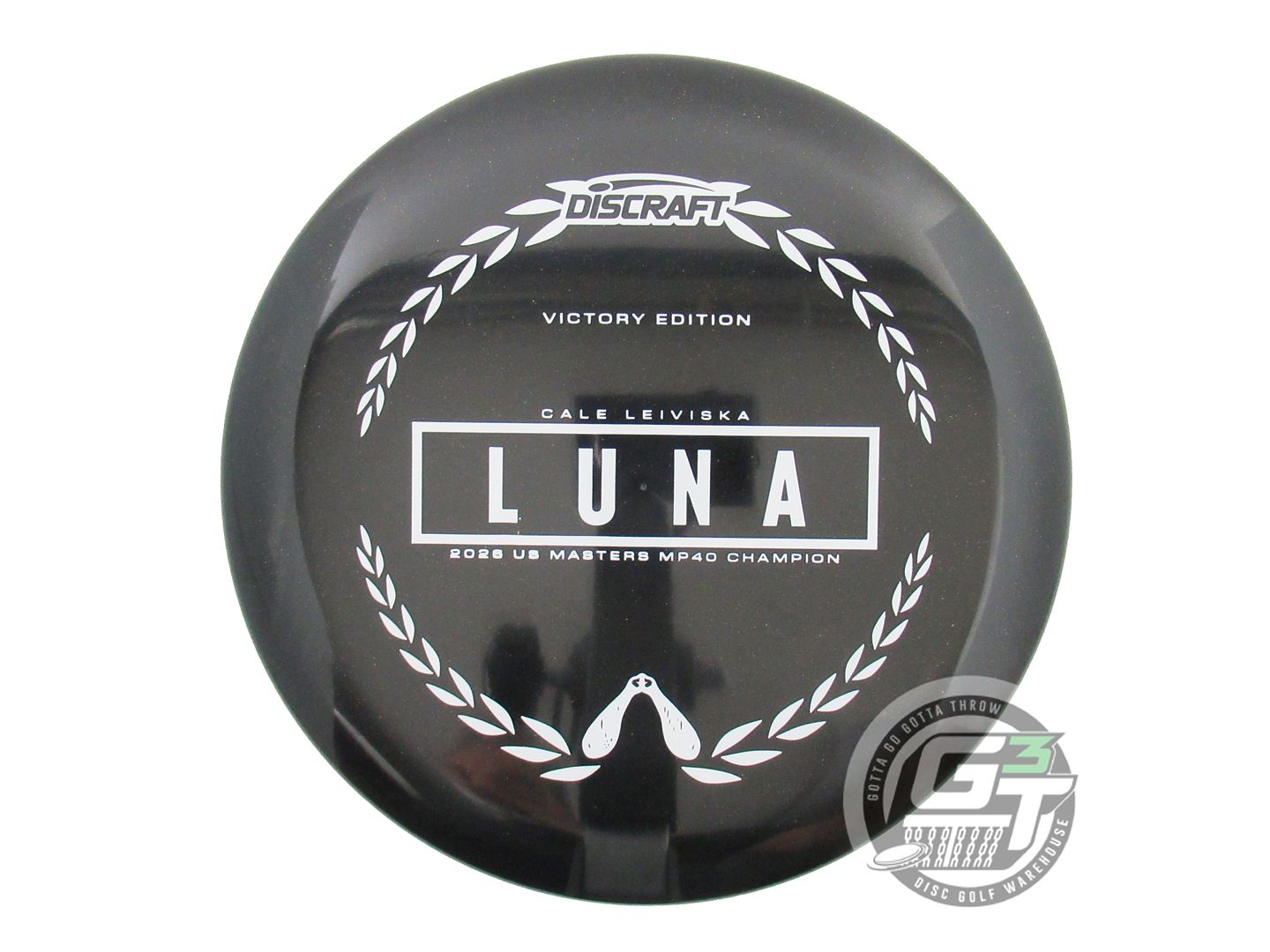 Discraft Limited Edition Victory Edition 2026 US Masters MP40 Cale Leiviska Midnight Shimmer Elite Z Luna Putter Golf Disc (Individually Listed)