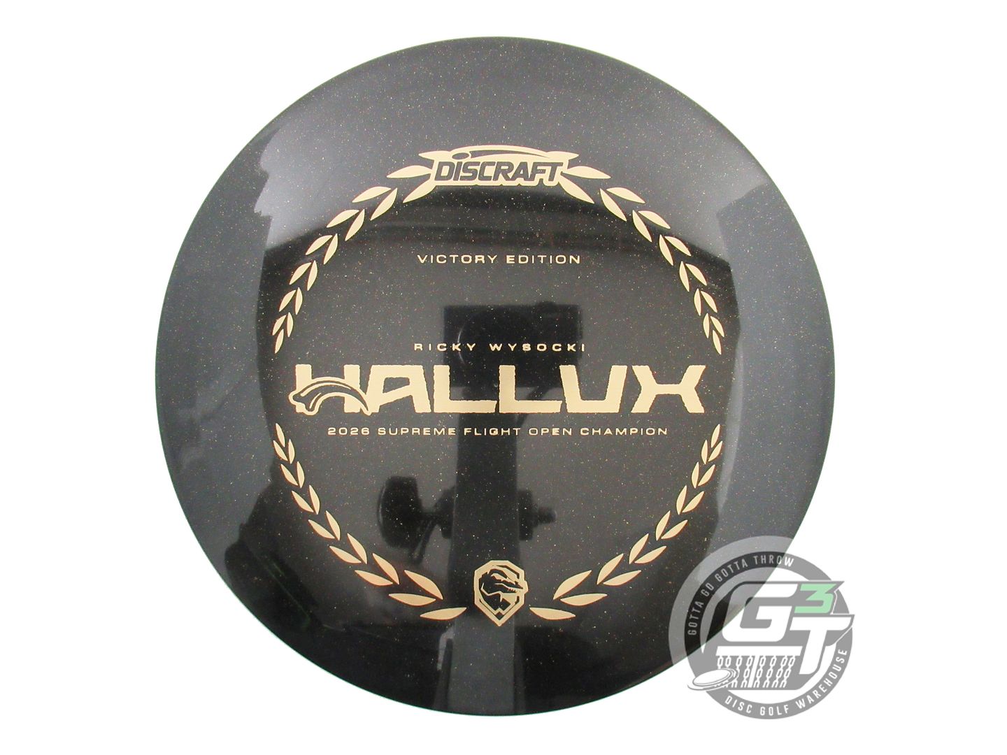 Discraft Limited Edition Victory Edition 2026 Supreme Flight Open Champion Ricky Wysocki Midnight Shimmer Elite Z Hallux Distance Driver Golf Disc (Individually Listed)