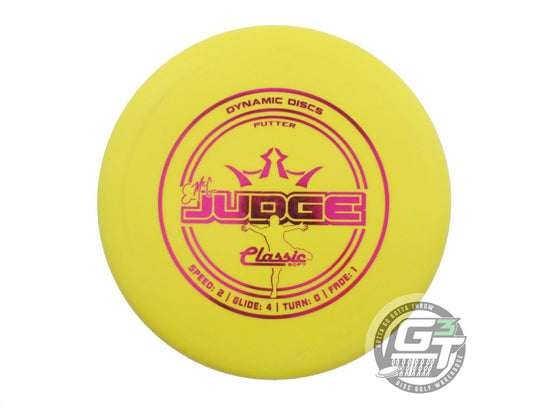 Dynamic Discs Classic Soft EMAC Judge Putter Golf Disc (Individually Listed)