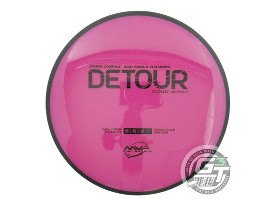 MVP Neutron Detour [James Conrad 1X] Midrange Golf Disc (Individually Listed)