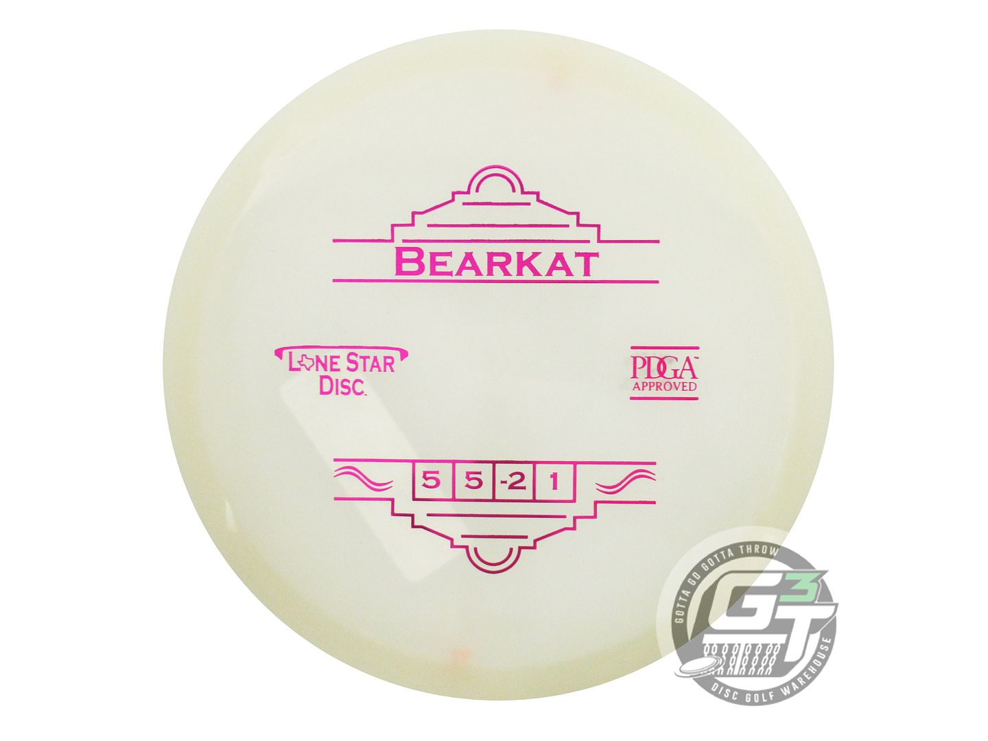 Lone Star Glow Bravo Bearkat Midrange Golf Disc (Individually Listed)