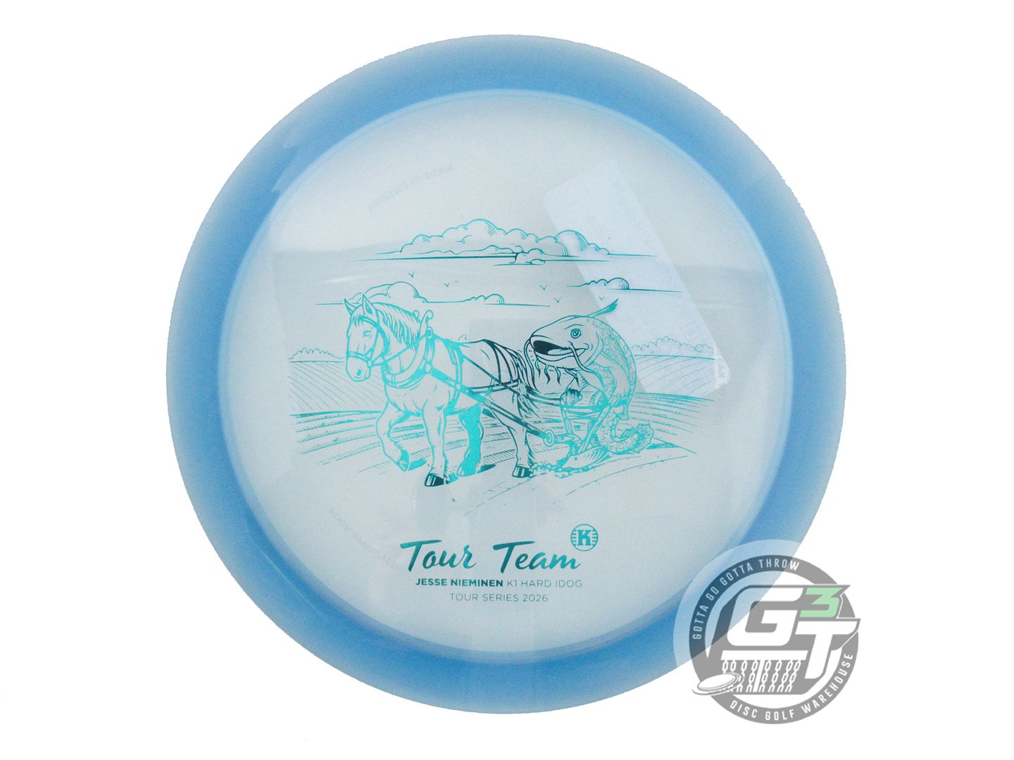 Kastaplast Limited Edition 2026 Tour Series Jesse Nieminen K1 Hard Idog Fairway Driver Golf Disc (Individually Listed)